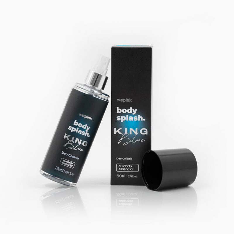 Body Splash King Blue Desodorante Colônia 200ml