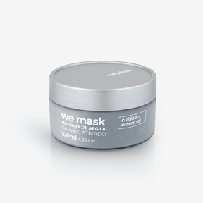 We Mask - Máscara de Argila Carvão Ativado 100g