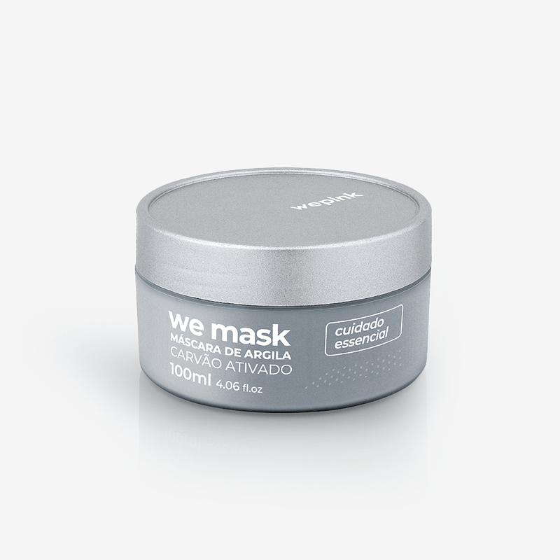 We Mask - Máscara de Argila Carvão Ativado 100g
