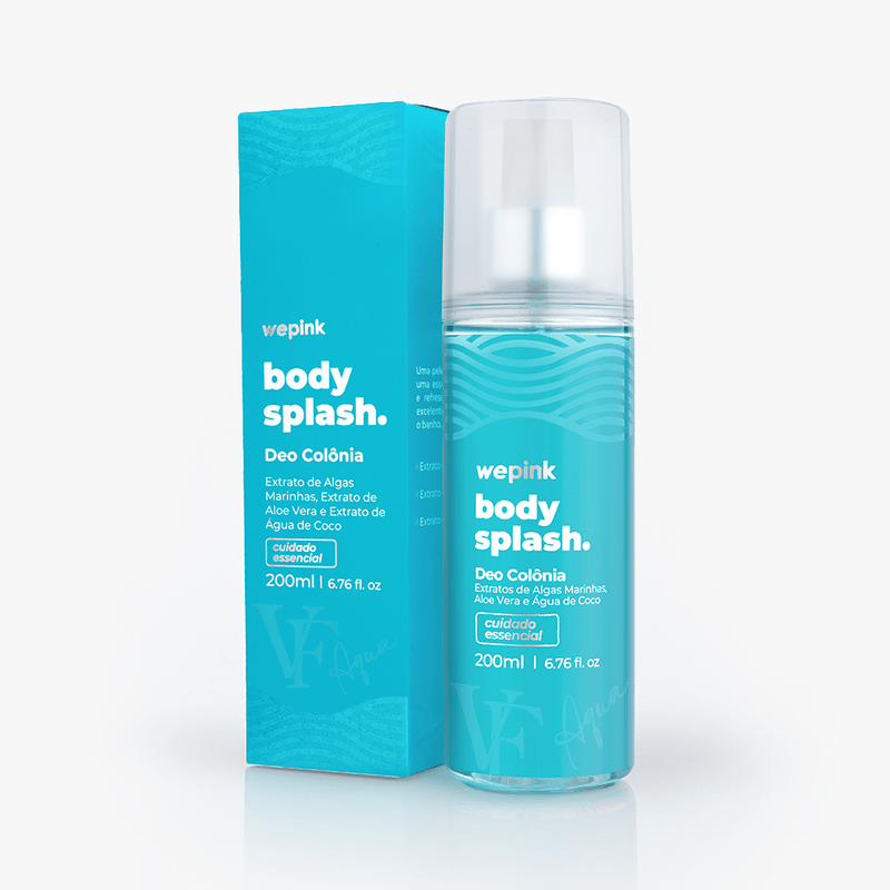 Body Splash Aqua Desodorante Colônia 200ml