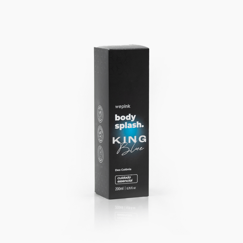 Body Splash King Blue Desodorante Colônia 200ml