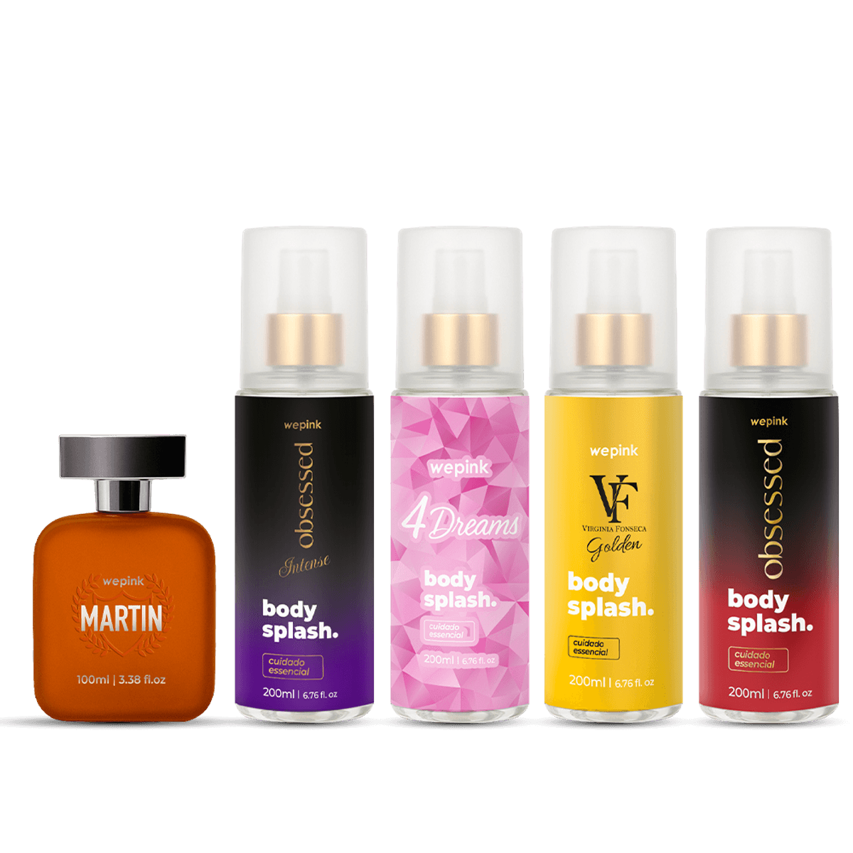 Wp Martin + 4 Body Splash (ESQUENTA BLACK FRIDAY)